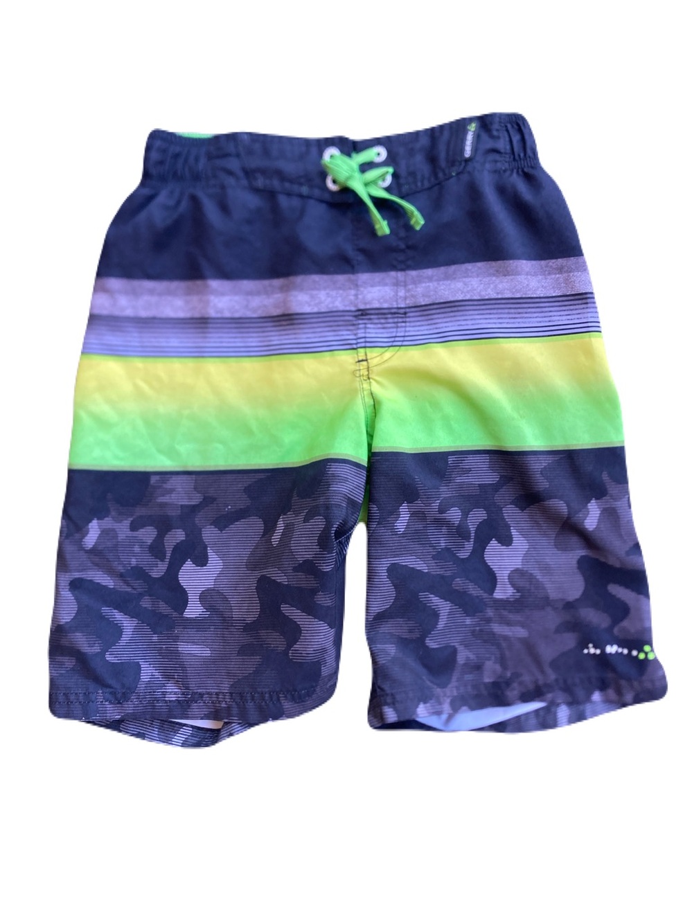 Gerry Weber Youth Gray-Black-Green Swimshorts